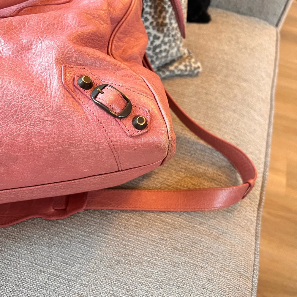 Balenciaga Agneau Classic Hardware City Velo Pink Sorbet Bag - Picture 13 of 15